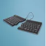 R-Go Tools ergonomiskā tastatūra R-Go Split Break ar pārtraukuma programmatūru, ergonomiska sadalīta tastatūra, AZERTY (FR), Bluetooth, melna
