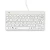 R-Go Tools ergonomiskā tastatūra R-Go Compact Break, kompakta tastatūra ar pārtraukumu programmatūru, AZERTY (BE), vadu, balta