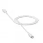 mophie essentials Lightning uz USB-C lādēšanas kabelis (1M) Balts