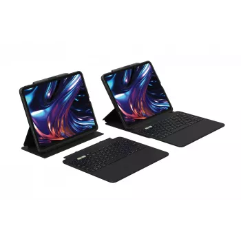 ZAGG Pro Keys 2 QWERTY UK English Bluetooth Melns - tastatūra ar maciņu iPad Pro 13 (M4)