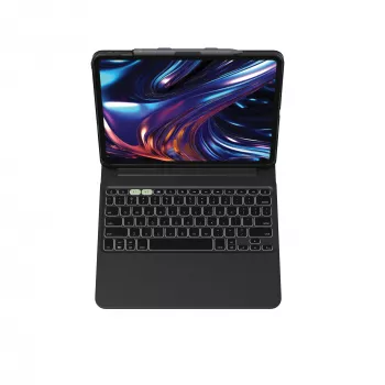 ZAGG Pro Keys 2 QWERTY UK English Bluetooth Melns - tastatūra ar maciņu iPad Pro 13 (M4)