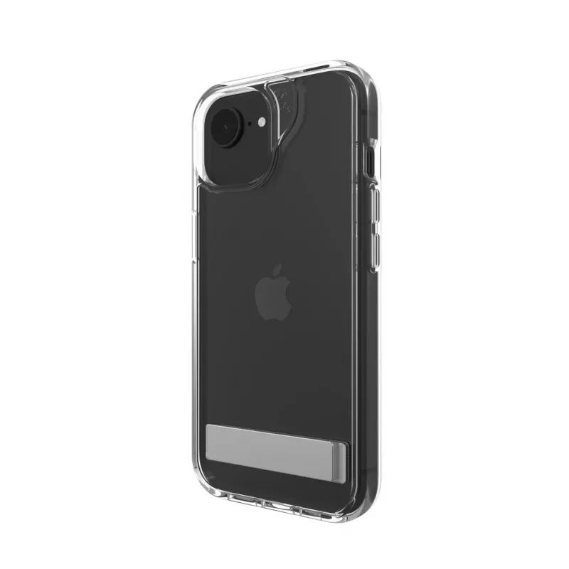 ZAGG Crystal Palace Kickstand Maciņš iPhone 16/15/14/13 Caurspīdīgs