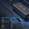 j5create JUP17140-EN 140 W GaN USB-C uzlādes ierīce, PD 3.1, EU