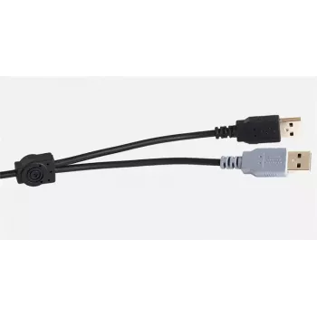 Tastatūra LogicKeyboard LKB-FCPX10-A2M-FR vadu USB AZERTY franču pilnizmēra 105 taustiņi melna