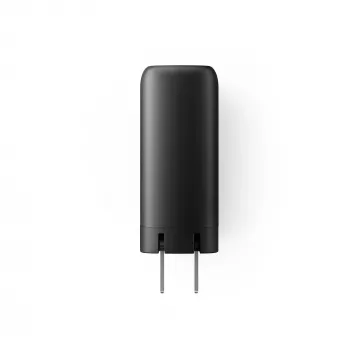 TARGUS 100W GaN lādētājs klēpjdatoram, viedtālrunim, planšetei — 1× USB-C, 2 m kabelis, melns
