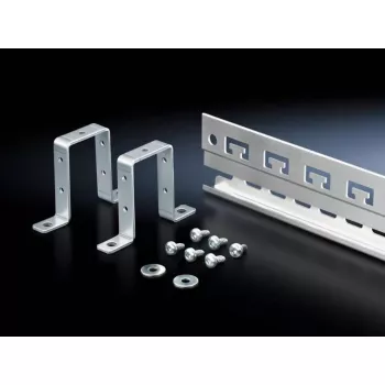 Rack sliežu komplekts Rittal 2388.125, alumīnija korpuss, pelēks, platums 1153 mm