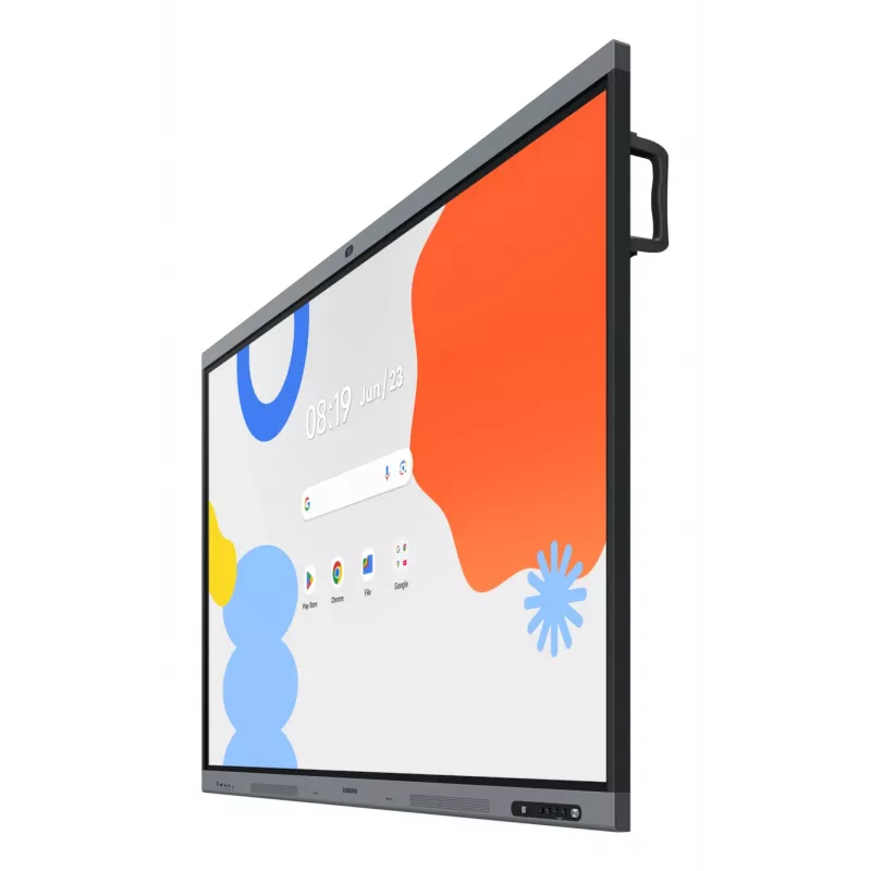 Samsung LH65WAFPLGC interaktīvā tāfele 165,1 cm (65 inch) 3840 x 2160 pikseļi Skārienekrāns Melna, Pelēka