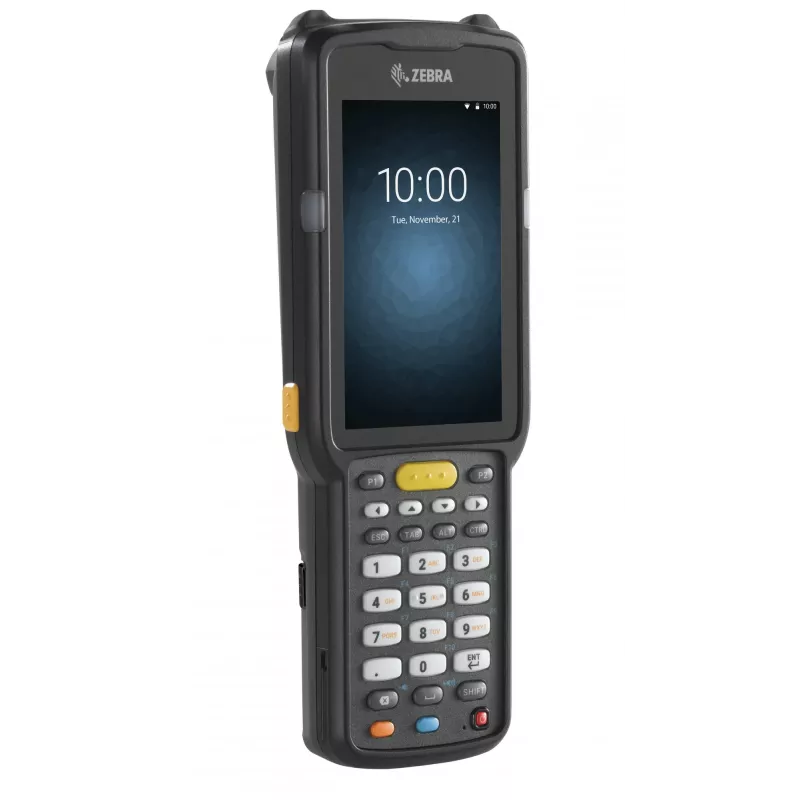 Zebra MC3300x rokas mobilais dators 10.2 cm (4 inch) 800 x 480 pikseļi skārienekrāns 375 g Melns