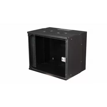 Equip Eco Mount 19 inch skapis, 09U, 540x400 mm, RAL9005 melns