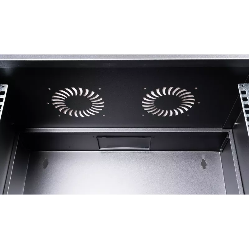 Equip Eco Mount 19 inch skapis, 09U, 540x400 mm, RAL9005 melns