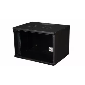 Equip Eco Mount 19 inch skapis, 07U, 540x400 mm, RAL9005 Melns