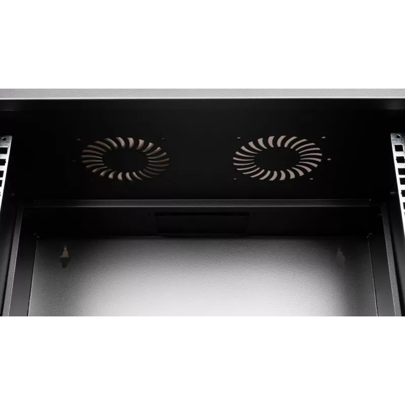 Equip Eco Mount 19 inch skapis, 07U, 540x400 mm, RAL9005 Melns
