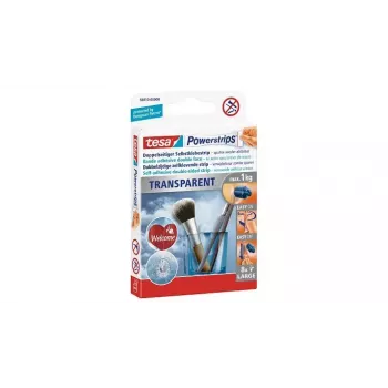 Tesa Powerstrips® Transparent DECO Large stiprinājuma lente, caurspīdīga, 1 kg slodzei
