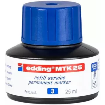 Pildījums marķieriem Edding MTK 25 Zils 25 ml 1 gab.