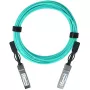 BlueOptics SFP28 AOC InfiniBand optiskais kabelis 25 m SFP28–SFP28 piparmētru krāsā