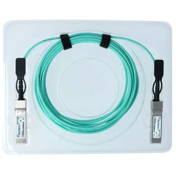 BlueOptics SFP28 aktīvais optiskais kabelis 25 m, Aqua, vīrietis-vīrietis