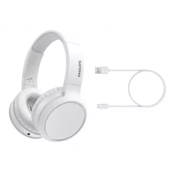 Philips 5000 sērijas TAH5205WT/00 bezvadu austiņas, balta