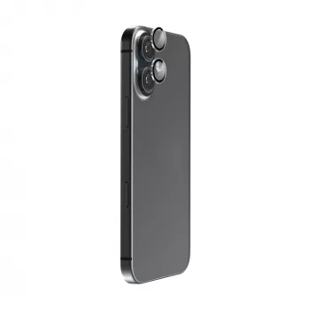 d bramante eco-lens Pro caurspīdīgs objektīva aizsargs — pārstrādāts stikls un plastmasa, iPhone 17/16/16 Plus