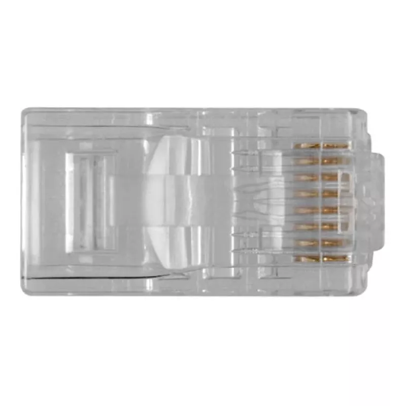 ACT RJ45 (8P/8C) modulārais savienotājs apaļajam vadam ar dzīslu vadiem