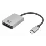 Karšu lasītājs ACT AC7056 USB 3.2 Gen 1 Type-C Pelēks Alumīnijs MicroSD SD