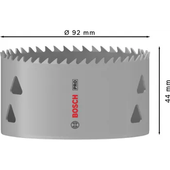 Urbzāģis Bosch PRO Multi Material 44/92 mm — Viengabala, drywall, metāls, plastmasa, mīkstkoksne