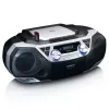 Pārnēsājamais radio Lenco SCD-720SI ar DAB+ un FM uztvērēju, Bluetooth 5.0, CD/MP3 atskaņotāju un kasešu magnetofonu