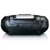 Pārnēsājamais radio Lenco SCD-720SI ar DAB+ un FM uztvērēju, Bluetooth 5.0, CD/MP3 atskaņotāju un kasešu magnetofonu