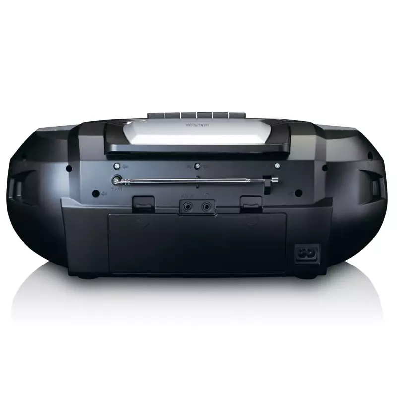 Pārnēsājamais radio Lenco SCD-720SI ar DAB+ un FM uztvērēju, Bluetooth 5.0, CD/MP3 atskaņotāju un kasešu magnetofonu