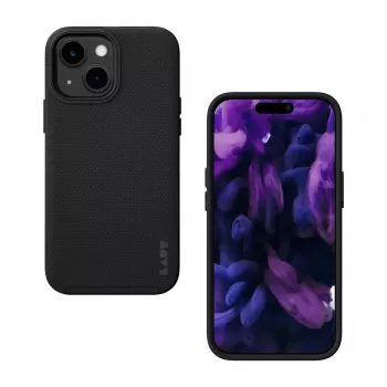 Aizsargmaciņš LAUT SHIELD iPhone 15 (6,1 collu, melns) — Apple iPhone 15 maciņš