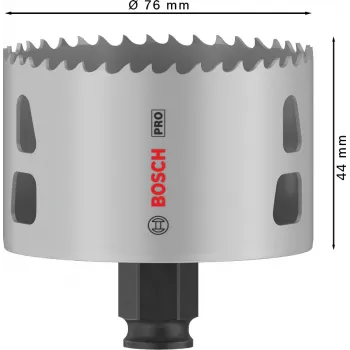 Urbja vainags Bosch PRO Multi Material PC Plus 44/76 mm viens urbis