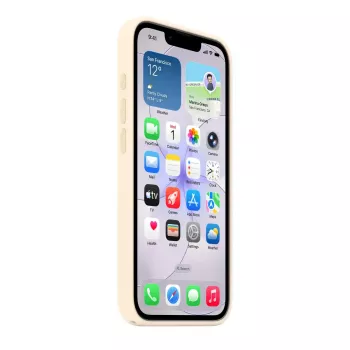 Silikona maciņš ar MagSafe Apple iPhone 17e — Vanilla, 6,1 collu (15,5 cm) ekrāniem