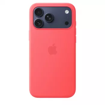 Aizsargājošs silikona vāciņš ar MagSafe Apple iPhone 17 Pro Max — Bright Guava (sarkans), piemērots 6,9 collu