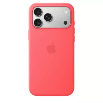 Aizsargājošs silikona vāciņš ar MagSafe Apple iPhone 17 Pro Max — Bright Guava (sarkans), piemērots 6,9 collu