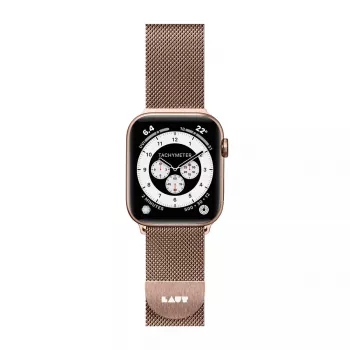 Strap LAUT Steel Loop viedpulksteņa siksniņa, nerūsējošais tērauds, zelts