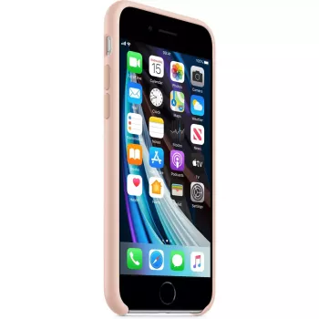 Apple iPhone SE Silikona Maciņš Pink Sand