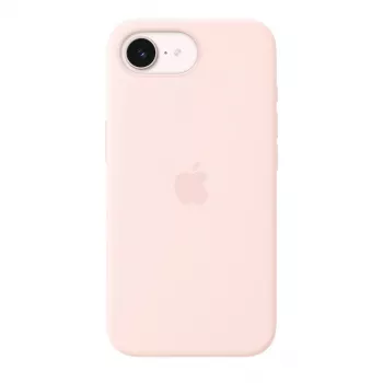 Apple Silikona Maciņš ar MagSafe iPhone 17e – Maigi Rozā, 6.1 collu (15.5 cm) ekrānam
