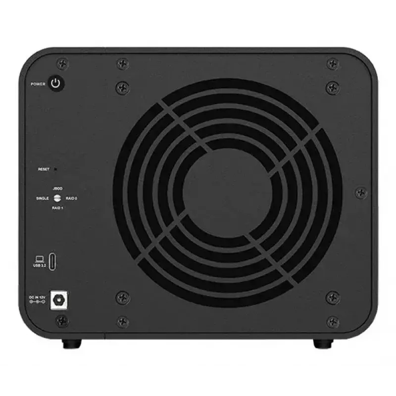 TerraMaster D8 Hybrid 8 ligzdu DAS disku korpuss, USB 3.2 Gen 2, bez diskiem