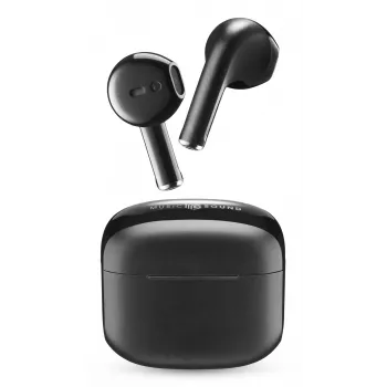 Music Sound Swag SWAG - kapsulas formas Bluetooth TWS austiņas (melnas)