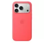 Silikona maciņš ar MagSafe Apple iPhone 17 Pro — Bright Guava (sarkans) — vāciņš, piemērots 16 cm (6,3 collu) ekrānam