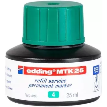 Edding MTK 25 zaļās tintes uzpilde 25 ml