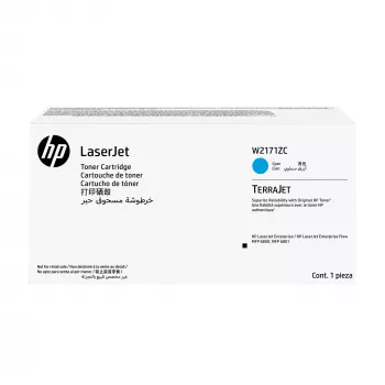 HP W2171ZC Ciāna oriģinālā lāzerprintera tonera kasetne, ciāna, 1 gab.