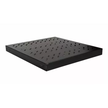 Rack plaukts Equip Variable Shelf 19 inch 1U 500mm Melns