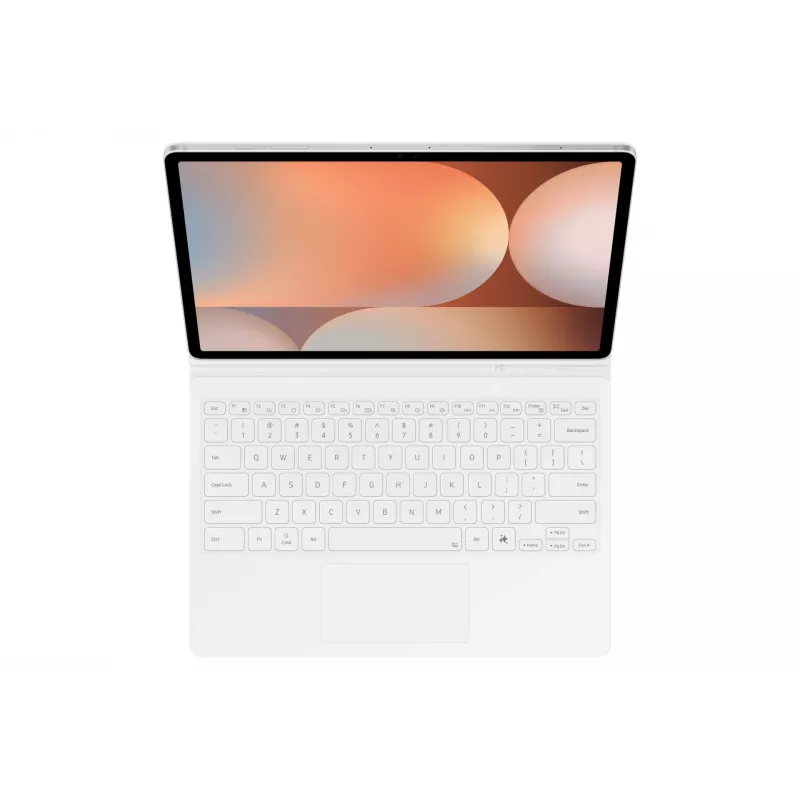 Samsung EF-DX825 Flip vāciņš Galaxy Tab S10+ S9+ S9 FE 12,4 collu Baltā krāsā