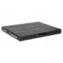 Equip Sliding Shelf 19 inch, 1U, 600MM, Melns