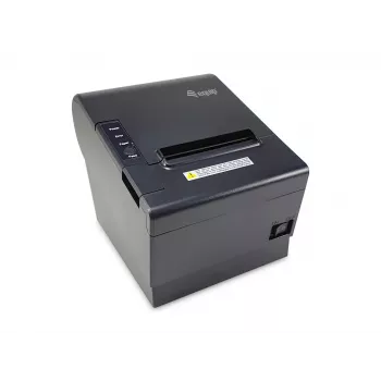 Equip 80mm termālais POS čeku printeris ar automātisko griezēju, USB/Ethernet/Serial/kases atvilktnes pieslēgums