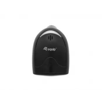 Rokas svītrkodu skeneris Equip 1D lāzera USB vads melns ABS