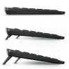 Tastatūra Cherry Stream Ultimate — pilna izmēra, USB, RF bezvadu un Bluetooth, QWERTY angļu, LED fona apgaismojums, melna
