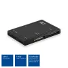 ACT AC6370 USB 3.0 karšu lasītājs CF MMC MS Duo MicroSD SDHC Melns