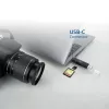 Karšu lasītājs ACT USB-C/USB-A 3.0 Melns