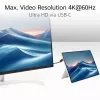 ACT USB 3.0 10Gbps 60W USB Type-C (augšup/lejup leņķis) uz USB Type-C (augšup/lejup leņķis) kabelis, 0,5 m